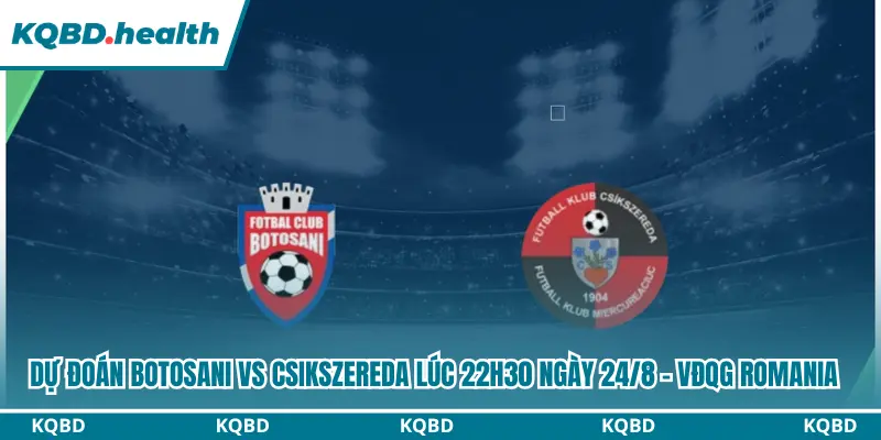 Dự Đoán Botosani Vs Csikszereda Lúc 22h30 Ngày 24/8 - VĐQG Romania 4 Dự đoán Botosani vs Csikszereda